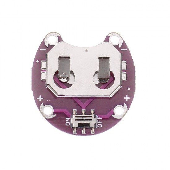 LilyPad Coin Cell Battery Holder CR2032 Battery Mount Module LilyPad Coin Cell Battery Holder CR2032 Battery Mount Module