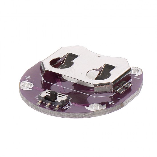 LilyPad Coin Cell Battery Holder CR2032 Battery Mount Module LilyPad Coin Cell Battery Holder CR2032 Battery Mount Module