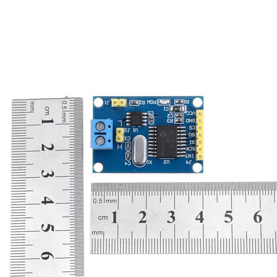 MCP2515 CAN Bus Module Board TJA1050 Receiver SPI 51 MCU ARM Controller 5V DC MCP2515 CAN Bus Module Board TJA1050 Receiver SPI 51 MCU ARM Controller 5V DC
