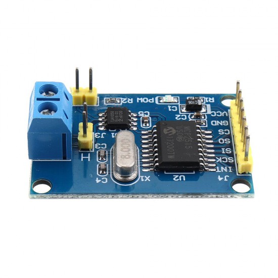 MCP2515 CAN Bus Module Board TJA1050 Receiver SPI 51 MCU ARM Controller 5V DC MCP2515 CAN Bus Module Board TJA1050 Receiver SPI 51 MCU ARM Controller 5V DC