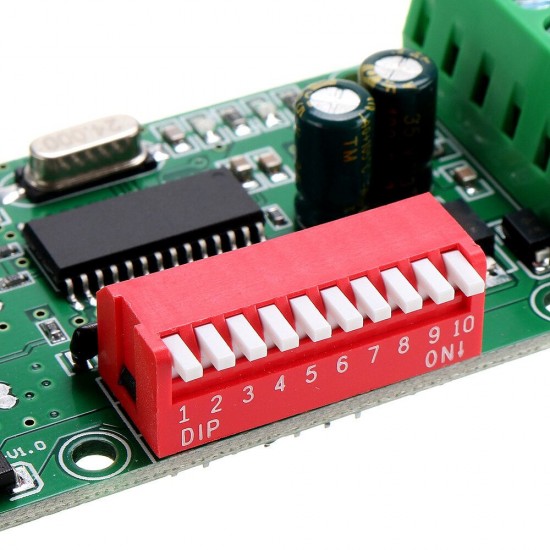 Mini 3 or 4 Channel LED DMX512 Decoder Board with Pull Code Constant Control Light Strip for Stage or LED Advertising Signboards Mini 3 or 4 Channel LED DMX512 Decoder Board with Pull Code Constant Control Light Strip for Stage or LED Advertising Signboards