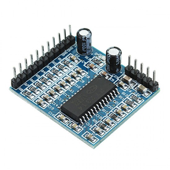 PT2314 Sound Quality Adjustment Module Voice Module IIC 6V-10V Audio Processing Module for Arduino - products that work with official Arduino boards