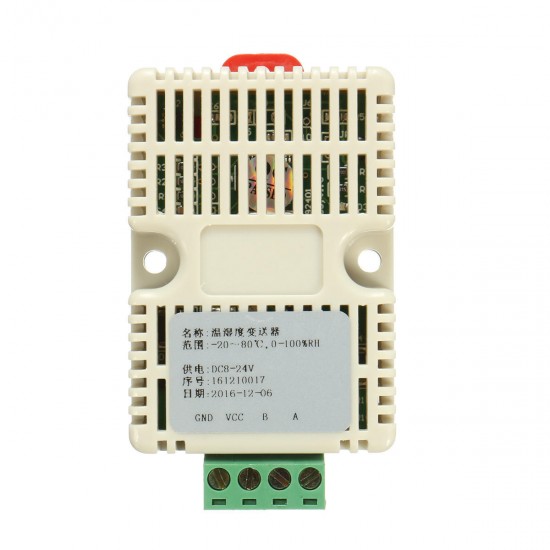 RS485 RTU Temperature And Humidity Transmitter Temperature Collector Sensor Module RS485 RTU Temperature And Humidity Transmitter Temperature Collector Sensor Module