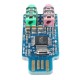 Free Drive USB Sound Card Notebook Computer External Sound Card Module USB CM108 Sound Card Chip Free Drive USB Sound Card Notebook Computer External Sound Card Module USB CM108 Sound Card Chip