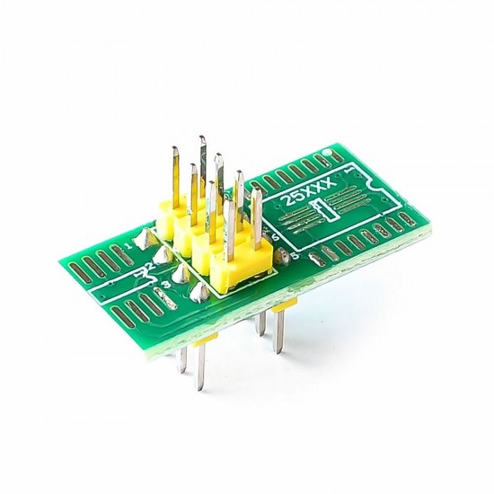 SOIC8 SOP8 Test Clip for EEPROM 93CXX / 25CXX / 24CXX In-circuit Programming + 2 Adapters