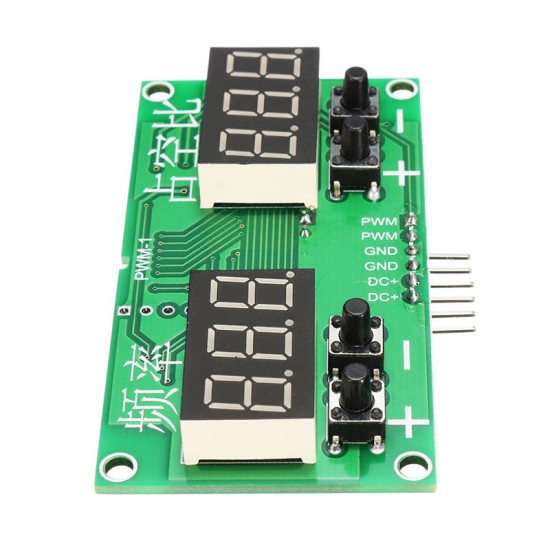 Square Wave Signal Generator Stepping Motor Drive Module PWM Pulse Frequency Duty Cycle Adjustable