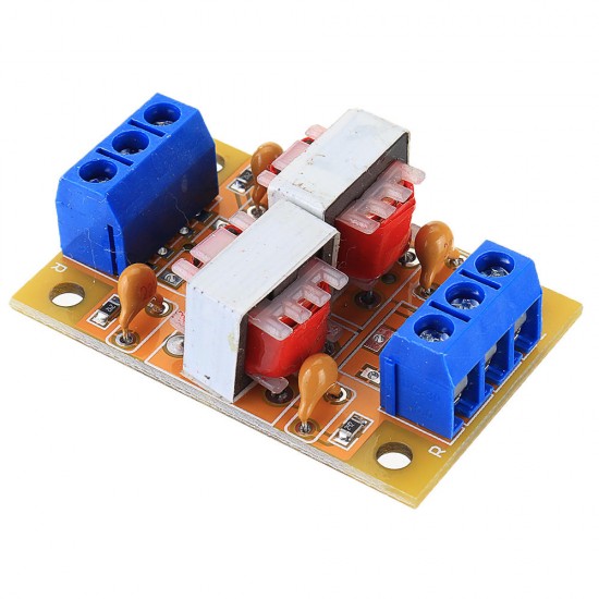 Stereo Audio Isolator Common Anti-interference Signal Noise Filter Computer Audio Current Sound Canceller