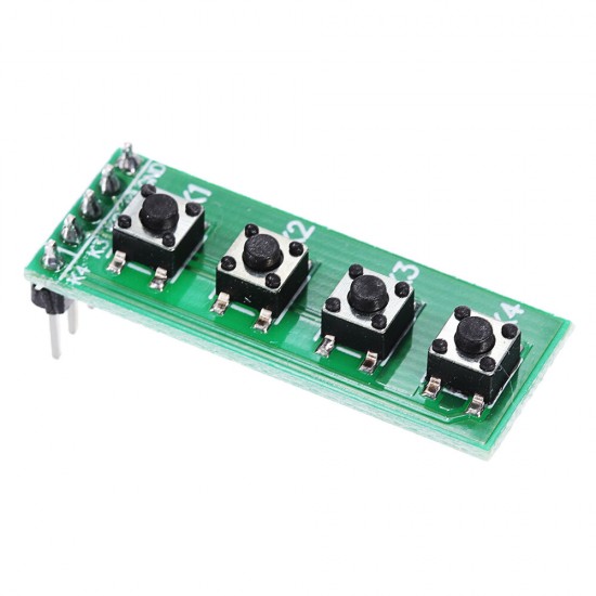 TB371 4 Key MCU Keyboard Button Board Compatible UNO MEGA2560 Pro Mini Nano Due Raspberry Pi Teensy++ TB371 4 Key MCU Keyboard Button Board Compatible UNO MEGA2560 Pro Mini Nano Due Raspberry Pi Teensy++