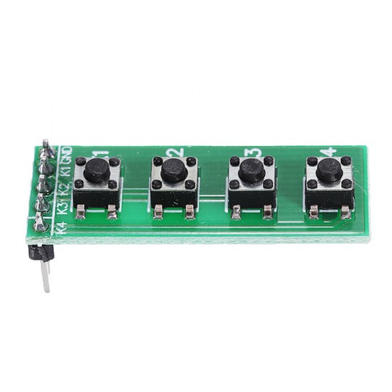 TB371 4 Key MCU Keyboard Button Board Compatible UNO MEGA2560 Pro Mini Nano Due Raspberry Pi Teensy++ TB371 4 Key MCU Keyboard Button Board Compatible UNO MEGA2560 Pro Mini Nano Due Raspberry Pi Teensy++