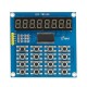 TM1638 3-Wire 16 Keys 8 Bits Keyboard Buttons Display Module Digital Tube Board Scan And Key LED