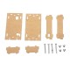 Transparent Acrylic Protective Case For 5V-12V to 300V-1200V DC-DC Boost Module Transparent Acrylic Protective Case For 5V-12V to 300V-1200V DC-DC Boost Module