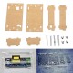 Transparent Acrylic Protective Case For 5V-12V to 300V-1200V DC-DC Boost Module Transparent Acrylic Protective Case For 5V-12V to 300V-1200V DC-DC Boost Module