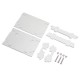 Transparent Acrylic Sheet Housing Case For DSP & PLL Digital Stereo FM Radio Receiver Module Transparent Acrylic Sheet Housing Case For DSP & PLL Digital Stereo FM Radio Receiver Module