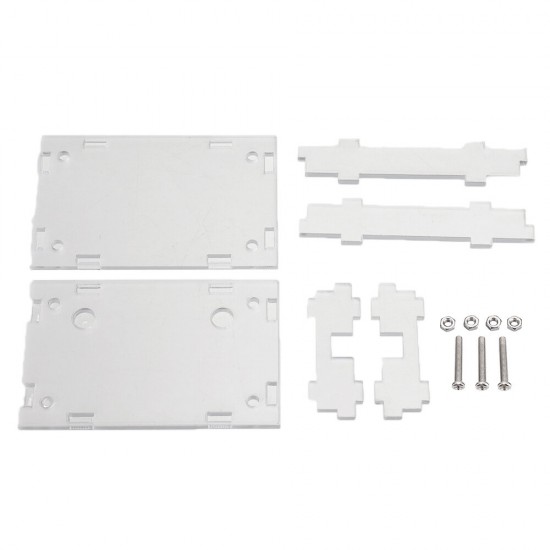 Transparent Acrylic Sheet Housing Case For DSP & PLL Digital Stereo FM Radio Receiver Module Transparent Acrylic Sheet Housing Case For DSP & PLL Digital Stereo FM Radio Receiver Module