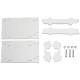 Transparent Acrylic Sheet Housing Case For DSP & PLL Digital Stereo FM Radio Receiver Module Transparent Acrylic Sheet Housing Case For DSP & PLL Digital Stereo FM Radio Receiver Module