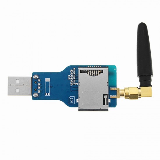 USB to GSM Serial GPRS SIM800C Module With bluetooth Sim900a Computer Control Calling With Antenna