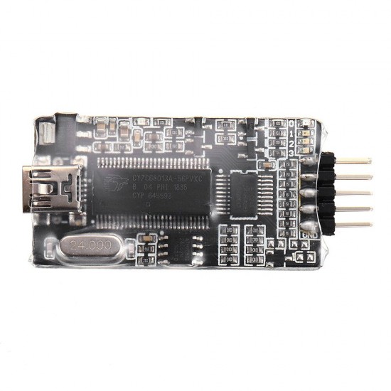 Upgraded Version 105 Logic Analyzer Single Chip Microcomputer ARM FPGA Debugger 24M Sampling 8-channel 10GB 24MHz Upgraded Version 105 Logic Analyzer Single Chip Microcomputer ARM FPGA Debugger 24M Sampling 8-channel 10GB 24MHz