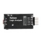 Upgraded Version 105 Logic Analyzer Single Chip Microcomputer ARM FPGA Debugger 24M Sampling 8-channel 10GB 24MHz Upgraded Version 105 Logic Analyzer Single Chip Microcomputer ARM FPGA Debugger 24M Sampling 8-channel 10GB 24MHz