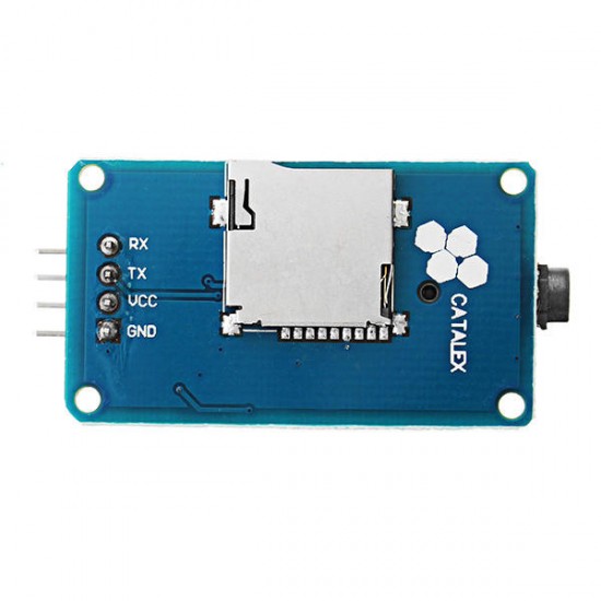 YX5300 MP3 Player Module Voice Serial Port Control Module With TF Card Slot YX5300 MP3 Player Module Voice Serial Port Control Module With TF Card Slot