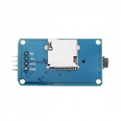 YX6300 UART TTL Serial Control MP3 Music Player Module Support Micro SD/SDHC Card For AVR/ARM/PIC 3.2-5.2V for Arduino - products that work with official Arduino boards
