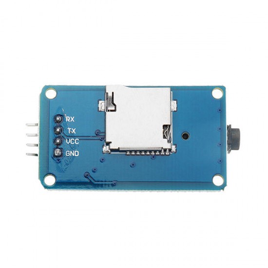 YX6300 UART TTL Serial Control MP3 Music Player Module Support Micro SD/SDHC Card For AVR/ARM/PIC 3.2-5.2V for Arduino - products that work with official Arduino boards YX6300 UART TTL Serial Control MP3 Music Player Module Support Micro SD/SDHC Card For AVR/ARM/PIC 3.2-5.2V for Arduino - products that work with official Arduino boards