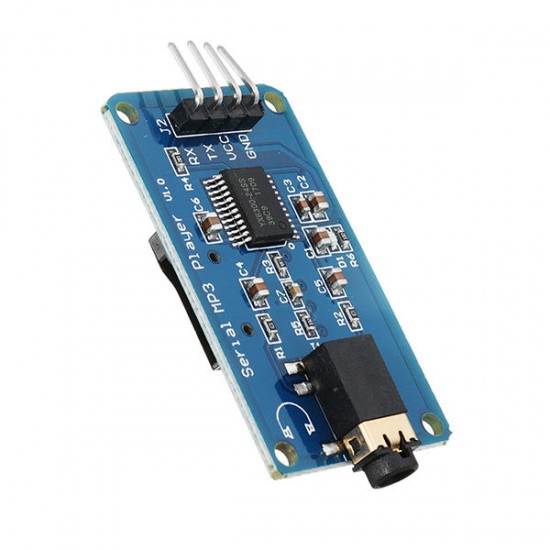 YX6300 UART TTL Serial Control MP3 Music Player Module Support Micro SD/SDHC Card For AVR/ARM/PIC 3.2-5.2V for Arduino - products that work with official Arduino boards