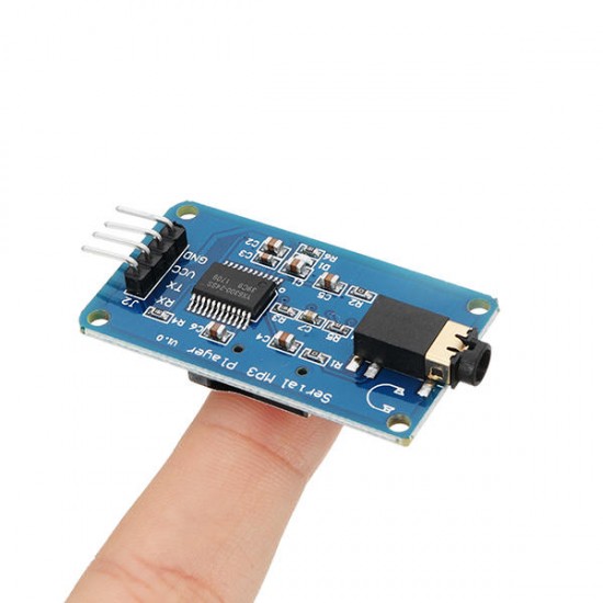 YX6300 UART TTL Serial Control MP3 Music Player Module Support Micro SD/SDHC Card For AVR/ARM/PIC 3.2-5.2V for Arduino - products that work with official Arduino boards