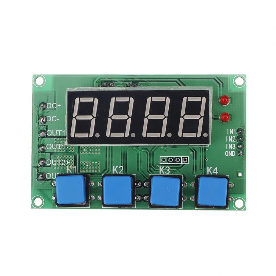 YYD-6 12V 24V DC Trigger Delay On and Off Cycle Timing Control Timer Switch Dual MOS Power Tube Module YYD-6 12V 24V DC Trigger Delay On and Off Cycle Timing Control Timer Switch Dual MOS Power Tube Module