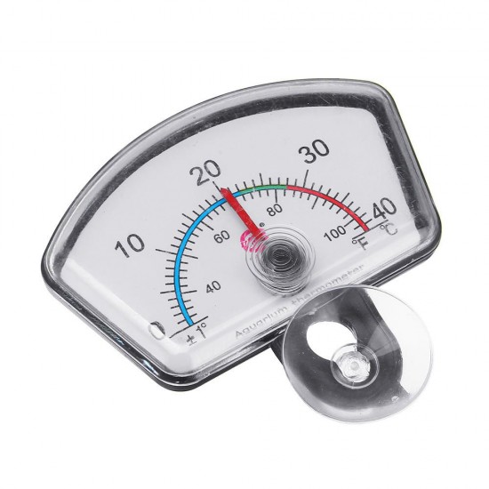 0-40 (°C) Polygon Pointe'r Thermometer High-precision Aquarium Thermometer Real-time Display Easy-to-read Thermometer