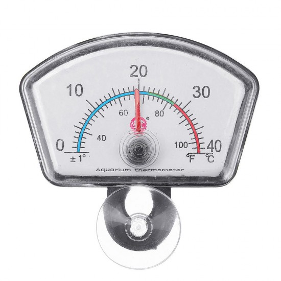 0-40 (°C) Polygon Pointe'r Thermometer High-precision Aquarium Thermometer Real-time Display Easy-to-read Thermometer