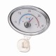 0-40 (°C) Elliptical Point'er Thermometer High-precision Aquarium Thermometer Real-time Display Easy-to-read Thermometer