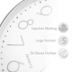 12 Inches 30CM Wall Clock Living Room Non Ticking Modern Big Office 4-Types 12 Inches 30CM Wall Clock Living Room Non Ticking Modern Big Office 4-Types