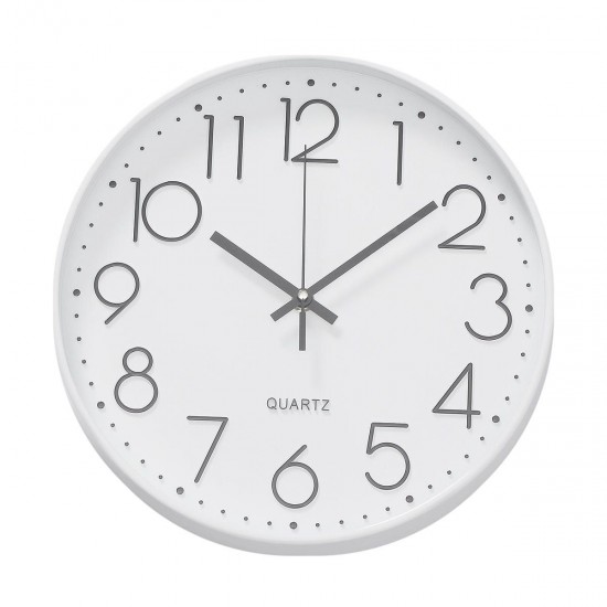 12 Inches 30CM Wall Clock Living Room Non Ticking Modern Big Office 4-Types 12 Inches 30CM Wall Clock Living Room Non Ticking Modern Big Office 4-Types