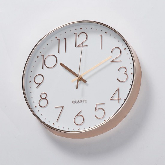 12 Inches 30CM Wall Clock Living Room Non Ticking Modern Big Office 4-Types