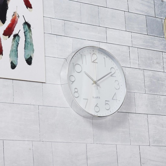 12 Inches 30CM Wall Clock Living Room Non Ticking Modern Big Office 4-Types 12 Inches 30CM Wall Clock Living Room Non Ticking Modern Big Office 4-Types
