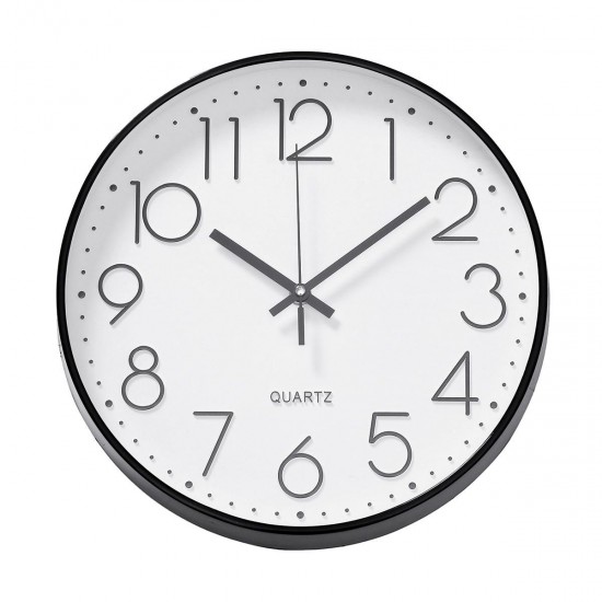 12 Inches 30CM Wall Clock Living Room Non Ticking Modern Big Office 4-Types 12 Inches 30CM Wall Clock Living Room Non Ticking Modern Big Office 4-Types