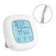 2 in 1 Touchscreen Thermometer Kitchen Timer with Oven 2 Probes Food Kitchen Cooking Thermometer