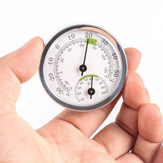 58mm Wall Mounted Thermometer Hygrometer Portable Mini Humidity And Temperature Meter Gauge for Room Household 58mm Wall Mounted Thermometer Hygrometer Portable Mini Humidity And Temperature Meter Gauge for Room Household