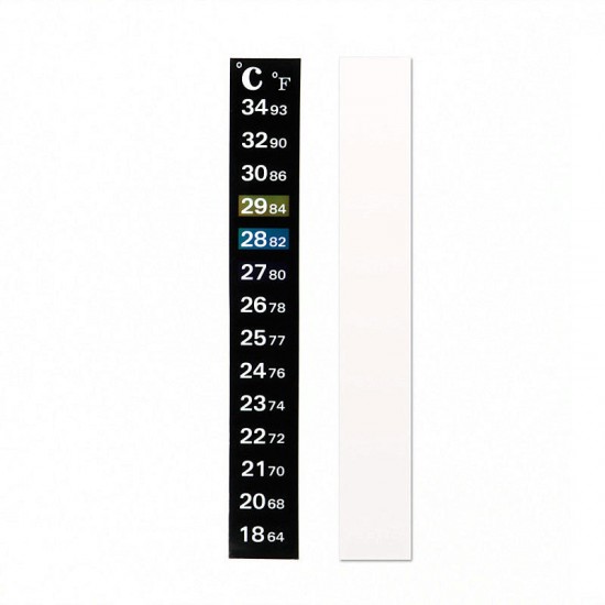 AT-003 10-36°C Thermometer Liquid Crystal Color Temperature Waterproof Temperature Measurement Tool