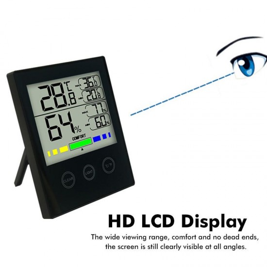 CH-910 Electronic LCD Digital Display Thermometer Hygrometer
