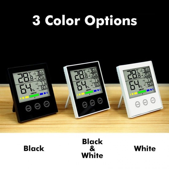 CH-910 Electronic LCD Digital Display Thermometer Hygrometer CH-910 Electronic LCD Digital Display Thermometer Hygrometer