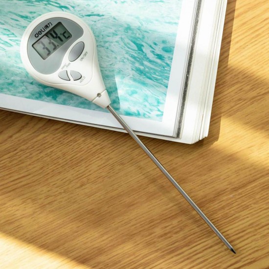8807 Digital Thermometer Milk Food Thermometer Household Water Thermometer Kitchen High Precision Baking Baby in Cooked Food Room 8807 Digital Thermometer Milk Food Thermometer Household Water Thermometer Kitchen High Precision Baking Baby in Cooked Food Room