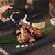 Digital Food BBQ Cooking Thermometer Instant Read Pyrometer Temperature Gauge with Adjustable Probe LCD Backlit Display