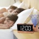 Digital Projection Alarm Clock LED Dual Alarm Radio Snooze FM Radio USB Charging