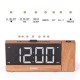 Digital Projection Alarm Clock LED Dual Alarm Radio Snooze FM Radio USB Charging