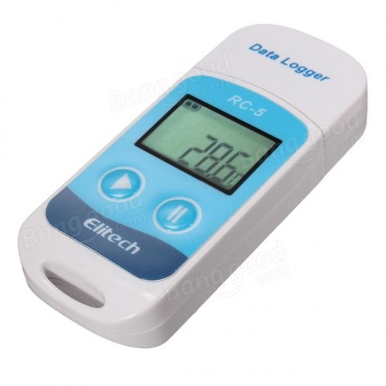 ElRC-5 Mini USB LCD Display Screen Temperature Data Logger Recorder