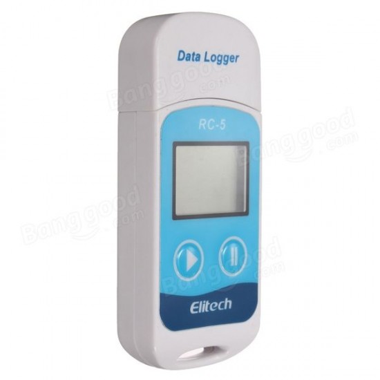 ElRC-5 Mini USB LCD Display Screen Temperature Data Logger Recorder