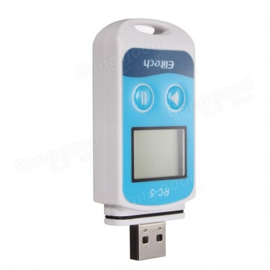 ElRC-5 Mini USB LCD Display Screen Temperature Data Logger Recorder
