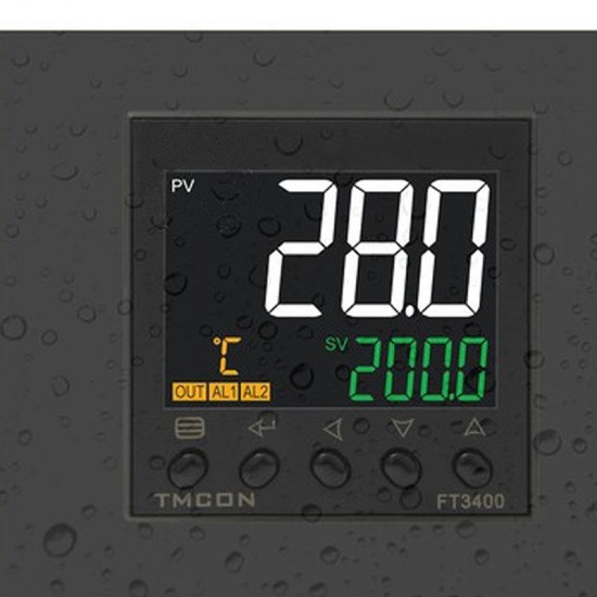FT3415 LCD Intelligent Pid Temperature Control Meter E5CC Temperature Controller with RS485 Communication FT3415 LCD Intelligent Pid Temperature Control Meter E5CC Temperature Controller with RS485 Communication