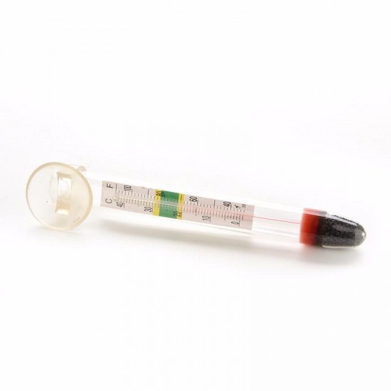 Glass Digital Thermometer Fish Tank Float Water Tortoise Insects Pet Temperature Meter Household Hydrometer Suction Cup